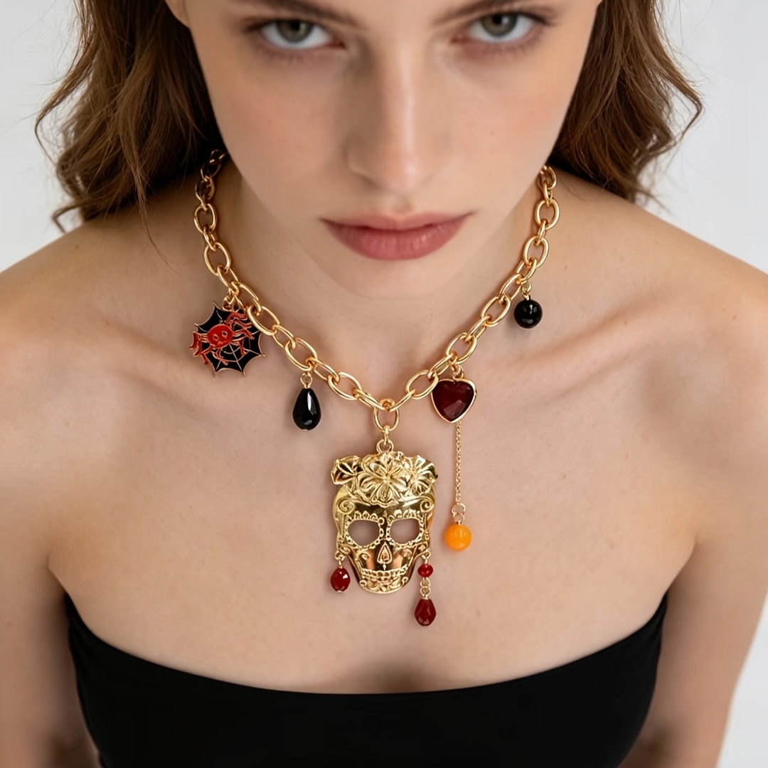 Women's Elegant Halloween Necklace, Stylish Gift